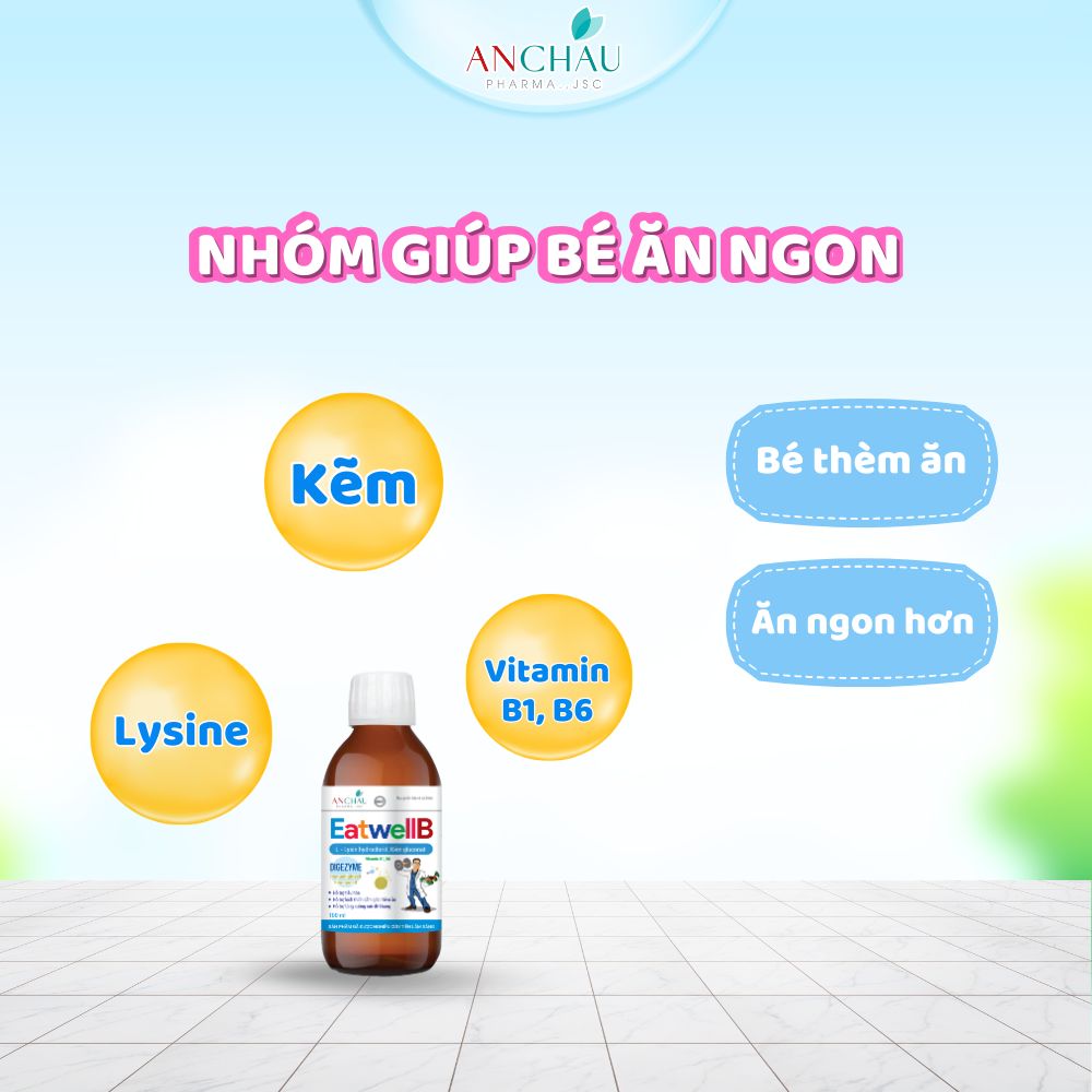 EatwellB hỗ trợ bé ăn ngon