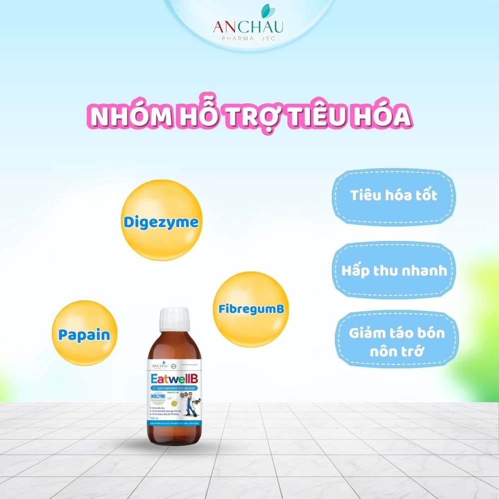 EatwellB giúp bé tiêu hóa tốt