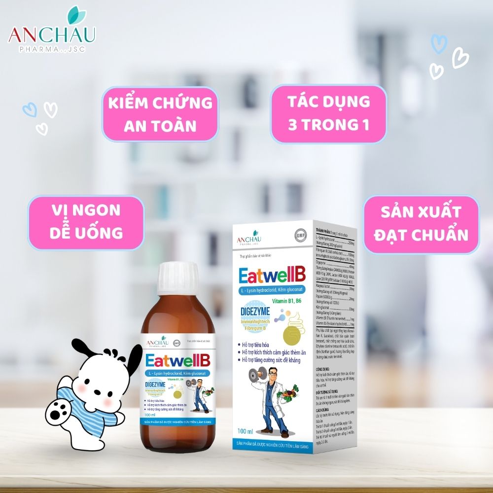 EatwellB được chứng minh tác dụng và tính an toàn