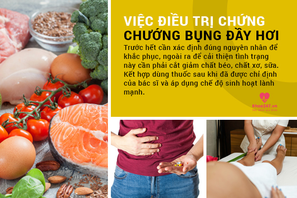 Thay đổi thói quen ăn uống, sinh hoạt là biện pháp chữa chướng bụng đơn giản, an toàn. 