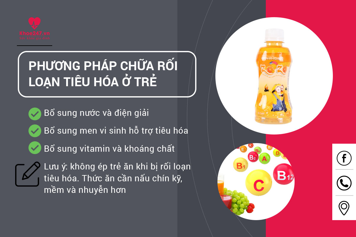 Chế độ ăn khoa học là “chìa khóa” giúp bé tránh rối loạn tiêu hóa. 