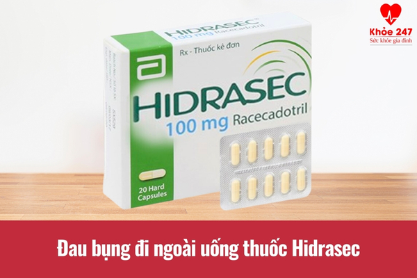 Thuốc trị đau bụng đi ngoài Hidrasec