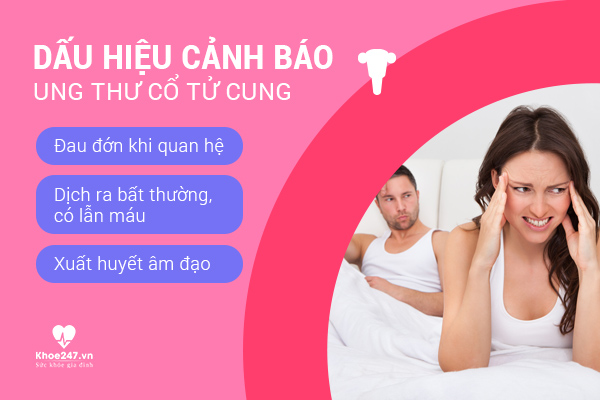 Triệu chứng ung thư cổ tử cung không rõ rệt và dễ bị nhầm với bệnh phụ khoa khác