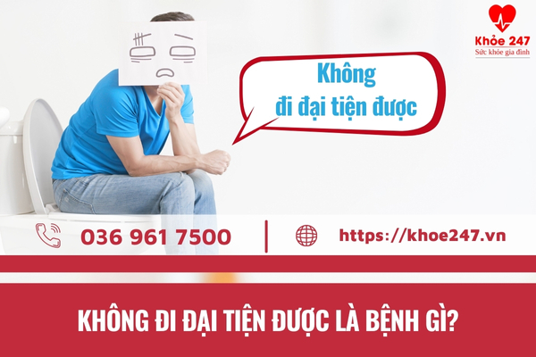 Nhiều người lo lắng khi gặp tình trạng không đi đại tiện được