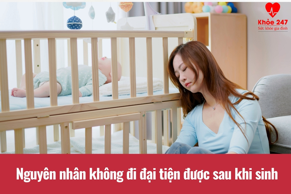  Không đi đại tiện được sau sinh có thể do nhiều nguyên nhân