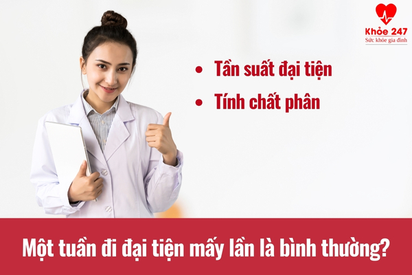 1 tuần đi đại tiện 1 lần có sao không là băn khoăn của nhiều người