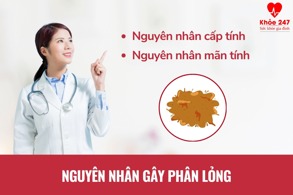 Có nhiều nguyên nhân gây đi ngoài phân lỏng