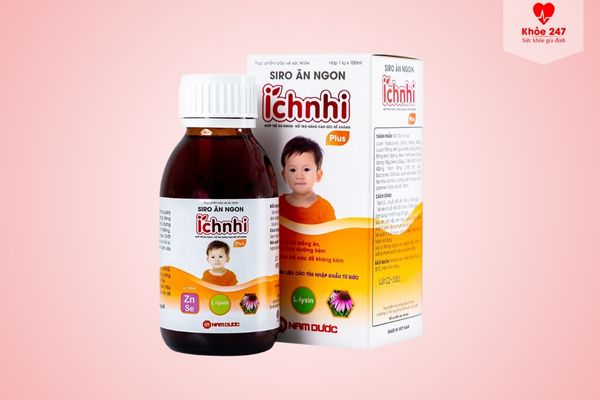 Siro cho bé biếng ăn Ăn Ngon Ích Nhi Plus