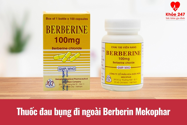 Berberin là thuốc trị đau bụng đi ngoài được nhiều người sử dụng