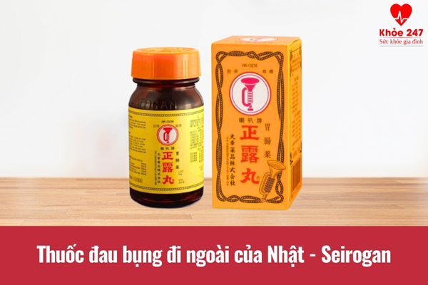 Thuốc đau bụng đi ngoài của Nhật - Seirogan