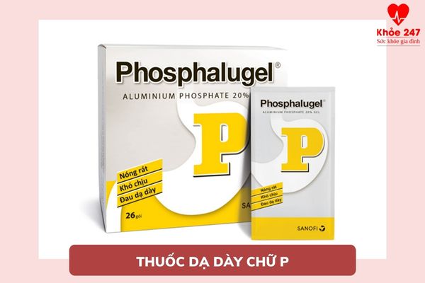 Thuốc điều trị viêm xung huyết hang vị dạ dày Phosphalugel